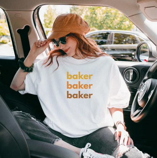 Baker Grafik-T-Shirt